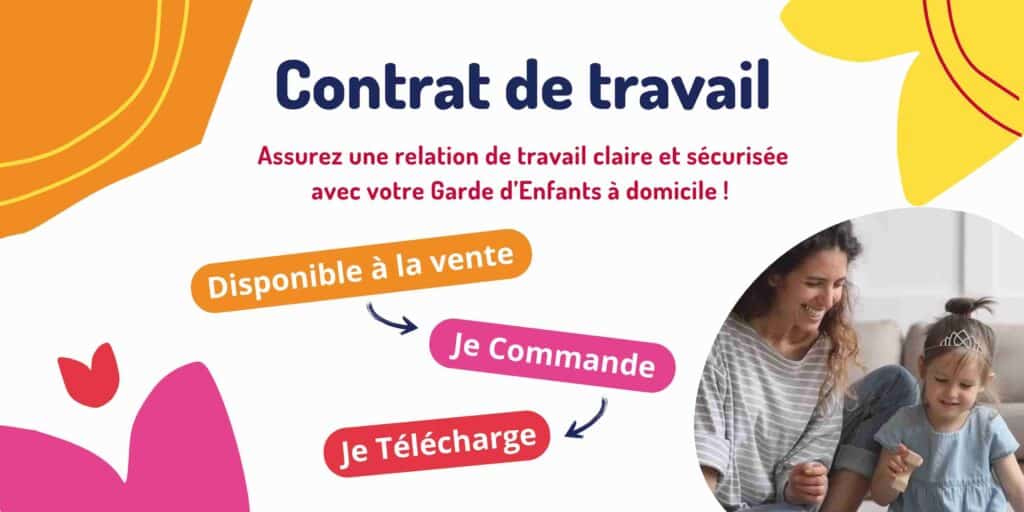 Cette image montre que des contrats de travail sont disponibles à la vente en téléchargement direct